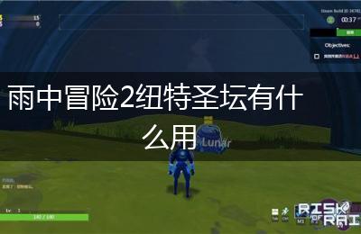 雨中冒险2纽特圣坛有什么用