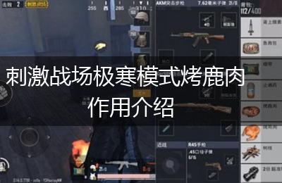 刺激战场极寒模式烤鹿肉作用介绍