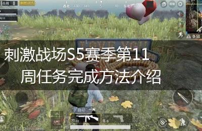 刺激战场S5赛季第11周任务完成方法介绍