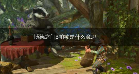 博德之门3帕锁是什么意思,第1张