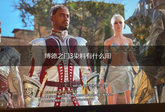 博德之门3染料有什么用,第1张