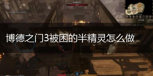 博德之门3被困的半精灵怎么做,第1张