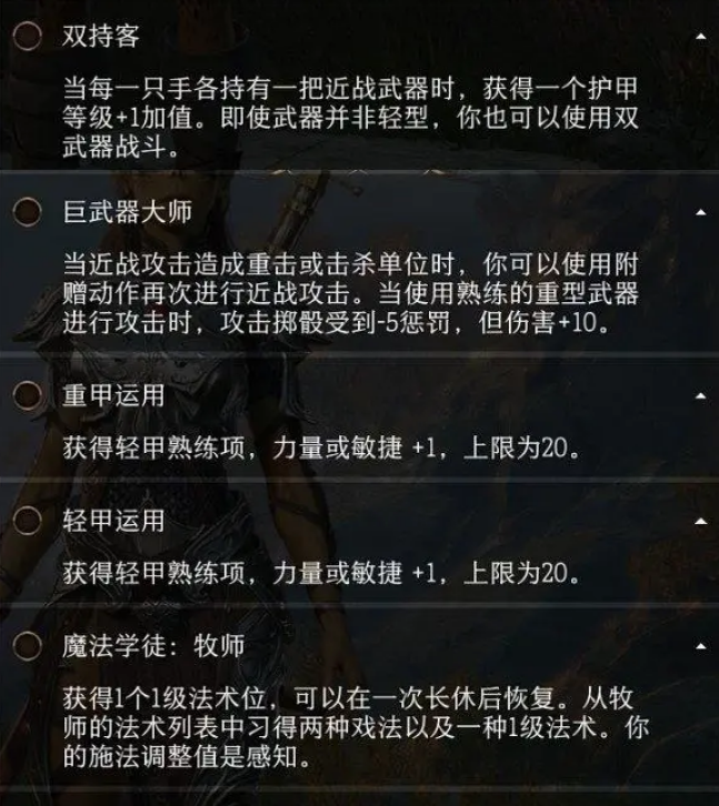 博德之门3 4级选属性还是专长,第2张