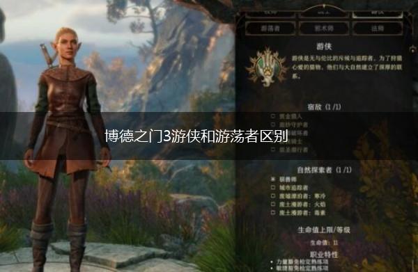 博德之门3游侠和游荡者区别,第1张