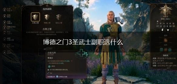 博德之门3圣武士副职选什么,第1张