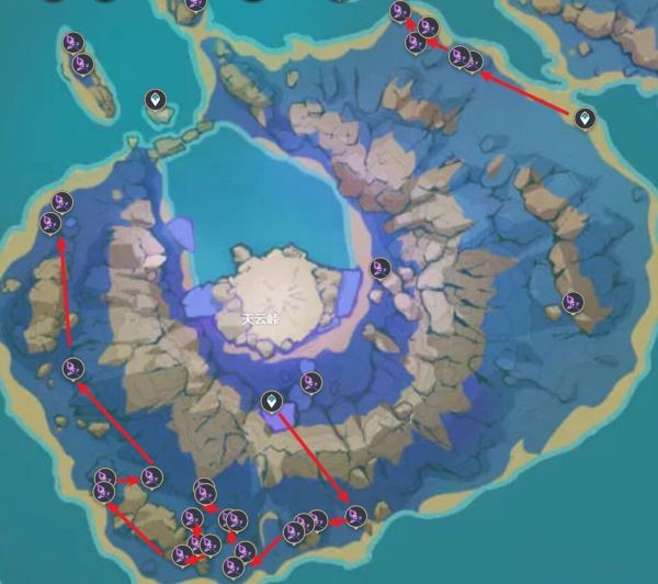 原神鸣草采集路线图,第6张