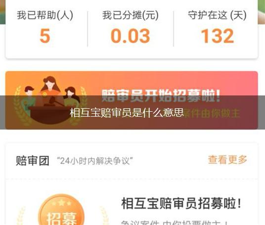 相互宝赔审员是什么意思,第1张