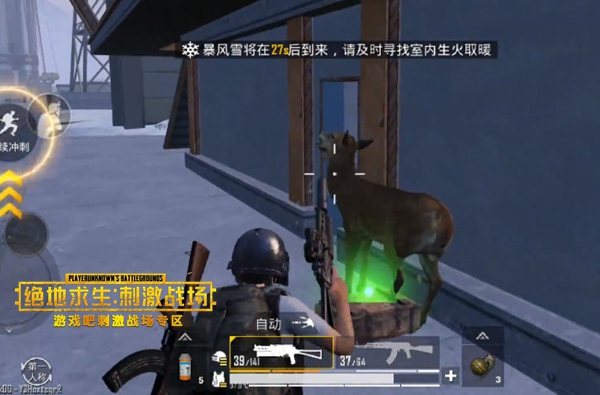 刺激战场极寒模式骑鹿方法介绍,第7张