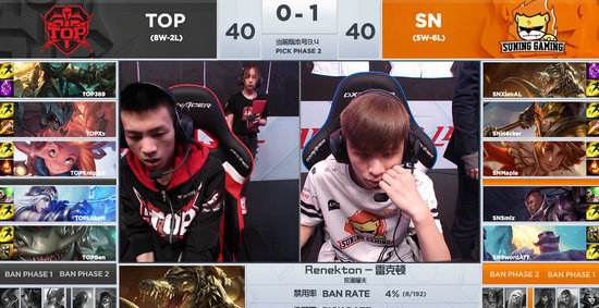 LOL 2019LPL春季赛3月12日SN vs TOP 比赛视频回放,第3张
