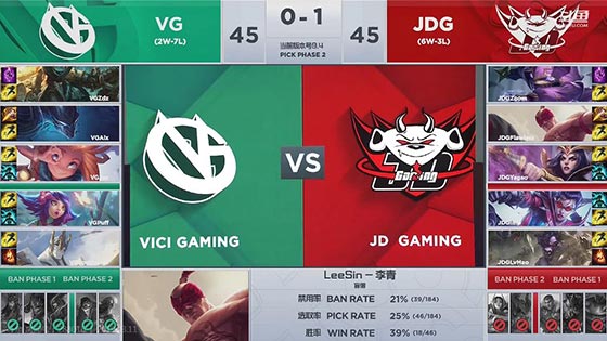 3月11日JDG vs VG 比赛视频回放,第3张