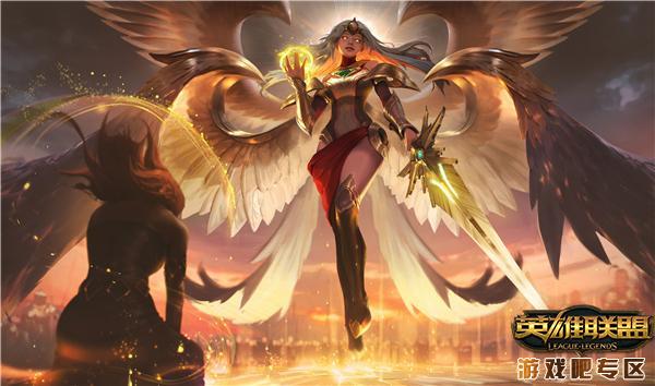 LOL天使重做皮肤高清壁纸,第12张