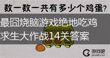 最囧烧脑游戏绝地吃鸡求生大作战14关答案,第1张