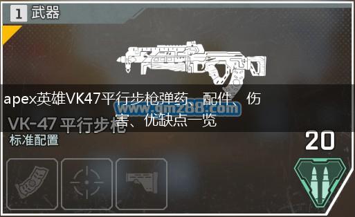 apex英雄VK47平行步枪弹药、配件、伤害、优缺点一览,第1张