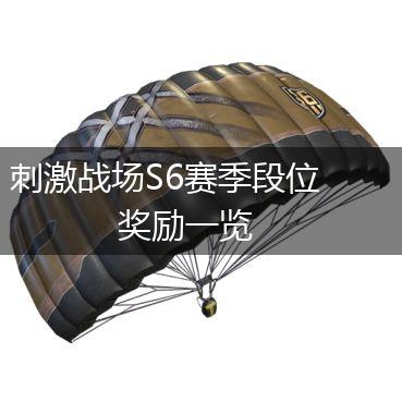 刺激战场S6赛季段位奖励一览,第1张