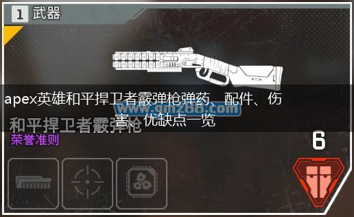 apex英雄和平捍卫者霰弹枪弹药、配件、伤害、优缺点一览,第1张
