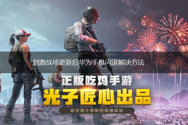 刺激战场更新后华为手机闪退解决方法,第1张