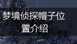 梦境侦探帽子位置介绍,第1张